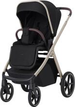 Bērnu ratiņi 2w1 CARRELLO Vector CRL-6550 Pearl Black