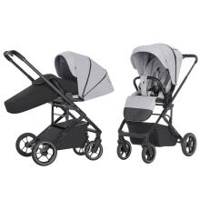 Bērnu ratiņi Carrello Alfa 2024 CRL-5508 spalvu pelēki