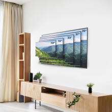 Maclean MC-417 Full Motion ТВ-монитор Настенное крепление 13–32 дюйма Макс. 30 кг. VESA 100x100 Универсальный держатель с черным порошковым покрытием Регулируемое расстояние до стены Вращение
