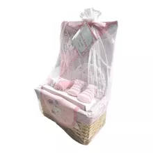 Tom Kids Baby Gift Set Art.246355 Pink Bērnu davānu komplektiņš no 8 daļām