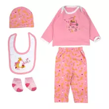 Tom Kids Baby Gift Set Art.246357 Детский подарочный комплектик из 8 частей 100% хлопок
