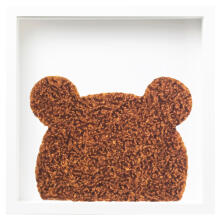 Room Accesories Art.246381 Декоративное панно из мягкой ткани в раме "Мишка" – интерьер для детской