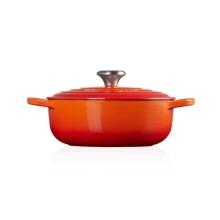 Le Creuset Чугунная круглая кастрюля &Oslash;24 см / 3,4 л оранжевая