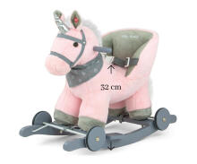MILLY MALLY 2194 Полли Розовая Лошадь-Единорог
