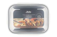 Maku Storage container glass with lid 1,52 L 23,5x17 cm