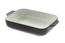 Кастрюля Maku Oven керамическая черная 3 л 35x22 см
