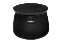 Сахарница Maku Simple черная 0,2 л