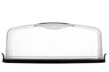 Maku Cake container rectangle black 38x17,5x14 cm