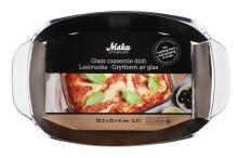 Maku stikla sautējamais trauks 2,3 L 33,5x21,5 cm