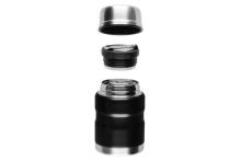 Maku Food thermos stainless steel black 0,5 L