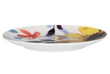 Plate Flora yellow 20 cm