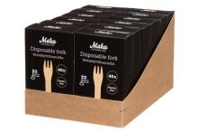 Maku Disposable fork 40 pcs display