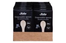 Maku Disposable spoon 30 pcs display