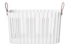 4Living Storage basket Air white 31x22x18 cm