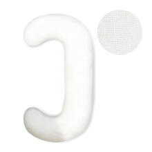 La Bebe™ Maternity Pillow Sì -Duo Art.223738 Kokvilna audums, Pelēks ar rakstu. Daudzfunkcionāls spilvens/pakavs grūtniecēm, ar memory foam
