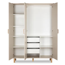 Klups Laura Art.247491 Champagne Koka skapis