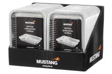 Форма для выпечки Mustang Foil 31x21 см, 3 шт., алюминиевый дисплей