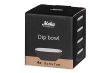 Maku Dip bowl black 4 pcs