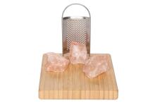 Maku Gastro Salt crystal and grater