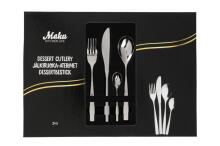 Maku Dessert cutlery stainless steel 24 pcs