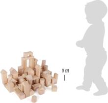 Legler Wooden Blocks  Art.247894 Koka klucīši maisiņa,100 gab