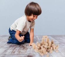 Legler Wooden Blocks  Art.247894 Koka klucīši maisiņa,100 gab