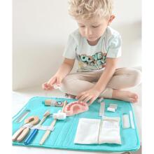 TOOKY TOY Little Dentist Set Doctor's Suitcase 19 pcs. FSC