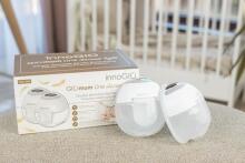 INNOGIO GIO-359 dubultkorpusa elektriskais krūts sūknis GIOmum Line Discreet Light Double