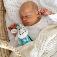 WOOPIE BABY Plush Sensory Toy Squeak