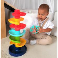 WOOPIE BABY Ball Track Spiral Set + 2 Balls