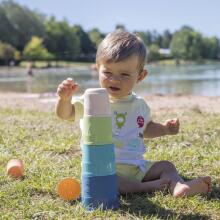 SMOBY Little Green komplekts laivu tornim, šķirotājam, bioplastmasai