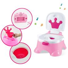 WOOPIE BABY Pirmais bērnu podiņš ar mūziku 3in1 krēsla pakāpiens