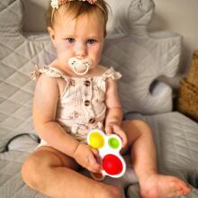 WOOPIE BABY Sensory Toy Anti-Stress Teether POP IT Montessori