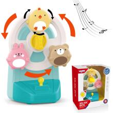 Музыкальная шкатулка WOOPIE BABY Карусель Животные Музыкальная развивающая игрушка