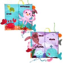 WOOPIE BABY Морские хвосты животных Тканевая книга