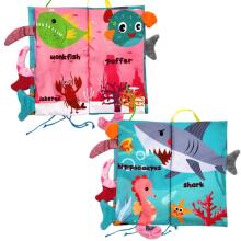 WOOPIE BABY Морские хвосты животных Тканевая книга