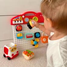 WOOPIE BABY Montessori Manipulative Board Colored Activity Panel