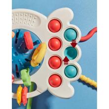 WOOPIE BABY Montessori Sensorā Rotaļlietu Graužamais Daudzfunkcionāls 0+