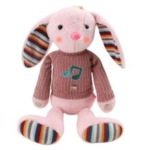 WOOPIE BABY Interactive Bunny Cuddly Toy with Sound and Light