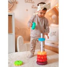 WOOPIE BABY Educational Pyramid Twisted Tower