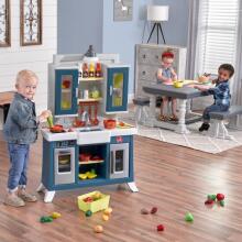 STEP2 Modern Realistic Kids Kitchen with Many Accessories