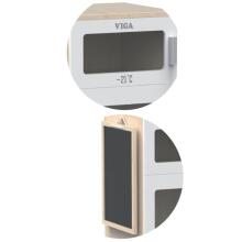 Viga koka ledusskapis ar tāfeli