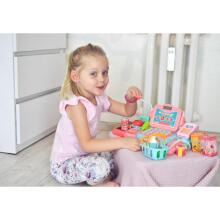 WOOPIE Детский кассовый сканер с весами и микрофоном + 24 аксессуара.