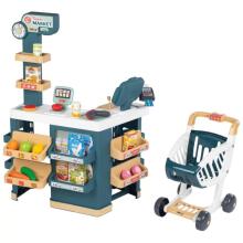 SMOBY lielveikals ar kases ratiņiem un elektronisko skeneri