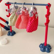 WOOPIE Set XXL Ironing Board with Iron, Hanger, Laundry Basket and Clothes 14 pcs.