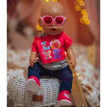 WOOPIE Fashion Doll Clothes LOVE Glasses Shoes 43-46 cm