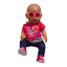 WOOPIE Fashion Doll Clothes LOVE Glasses Shoes 43-46 cm