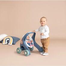 SMOBY Little Walker Pusher 3in1 Детская коляска + кукла