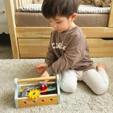 TOOKY TOY Набор деревянных инструментов, 18 предметов.