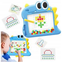 WOOPIE Magnetic Board for Children Montessori MagPad Dinosaur